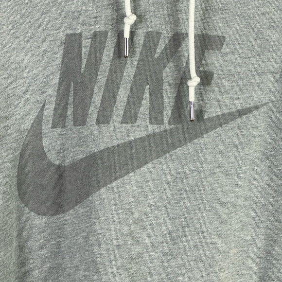 [SOLD] Vintage Nike Grey Classic Big Logo Hoodie - Picture 2 of 6